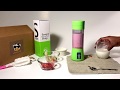 Portable Mini Juicer Cup - Make A Strawberry-Banana Smoothie