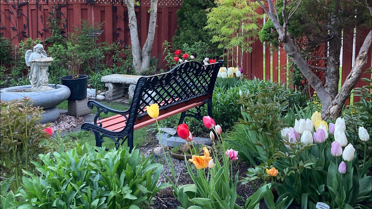 Spring Garden Tour Youtube