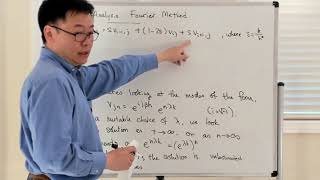 Parabolic equations: Explicit methods (Fourier stability analysis)