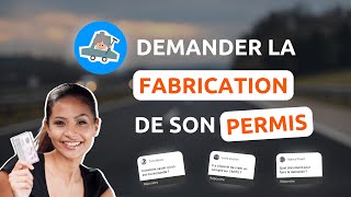 DEMANDER LA FABRICATION DU PERMIS SUR L'ANTS - DÉMARCHES ADMINISTRATIVES ÉLÈVES - EN VOITURE SIMONE