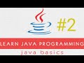 Java Programming Tutorial-2-Getting User Input | English