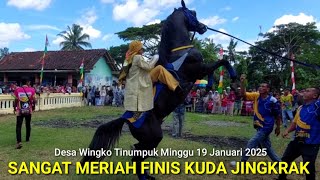 Finish Yang Meriah Arak arakan Kuda Jingkrak || Desa Wingko Tinumpuk Ngombol Purworejo