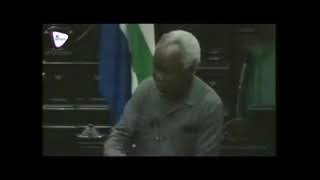 mwalimu nyerere addressing the first south Africa parliament 🇹🇿 🇿🇦