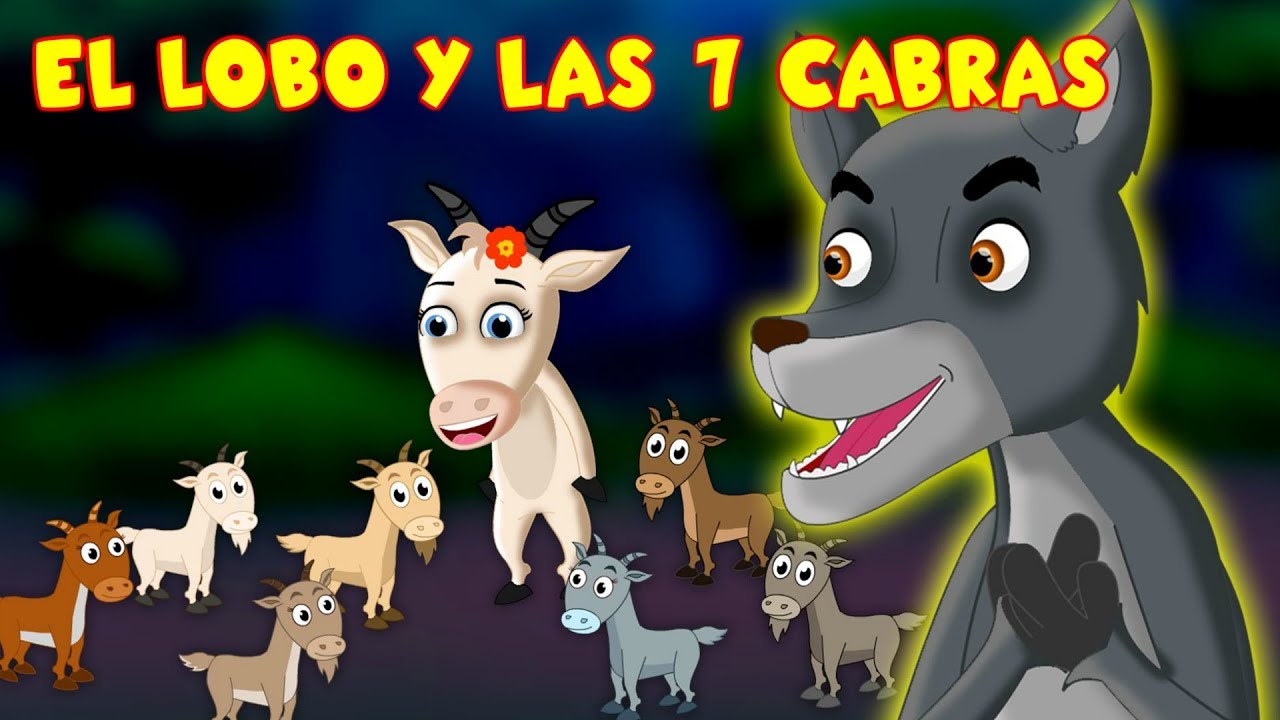 El Lobo Y Los Siete Cabritos - Cuentos Infantiles En Español - DIbujos ...