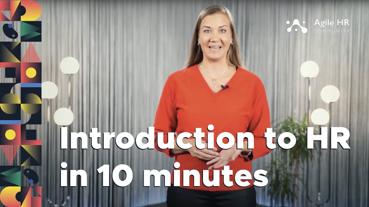 Introduction To Hr In 10 Minutes Youtube