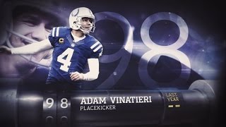 #98 Adam Vinatieri (K, Colts) | Top 100 Players of 2015