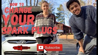 How to Replace Spark Plugs (2013 Hyundai Accent GLS)