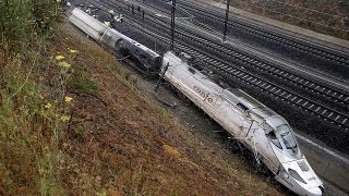 Spain: train driver held by police for 'reckless manslaughter'