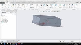 Boolean subtract/cut | Creo Tutorial