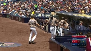 CIN@SD: Myers opens scoring with RBI groundout