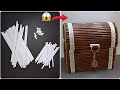 Eco-Friendly Home Decor // Making a Stunning Chest with Waste Paper🌹