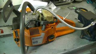 Compression Test of HUSQVARNA 55 Chainsaw