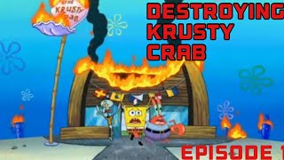 Destroying Bikini Bottom