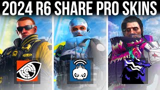 EVERY 2024 R6 Share Pro Team Skins REVIEW!