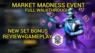 MARKET MADNESS EVENT| FULL WALKTHROUGH| NEW ANOMALY HUNTER SET BONUS REVIEW | SHADOW FIGHT 3