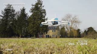 Amazon Prime Air’s First Customer Delivery