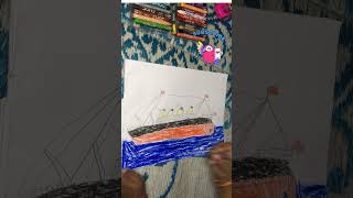 TITANIC DRAWING FOR KIDS ! HOW TO DRAW TITANIC  ! TITANIC DRAWING !TITANIC DRAWING FOR ALL ! TITANIC