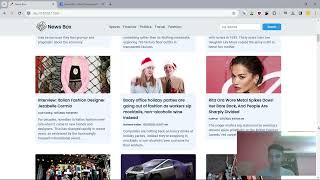 News App using HTML, CSS, Javascript & NewsAPI