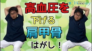 高血圧を下げる肩甲骨はがし！血管の柔軟性を改善して健康になりましょう。〜本気だから個別対応【整体院オネスティ】神奈川県大和市