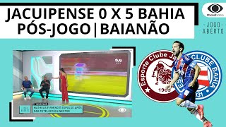 JACUIPENSE 0 X 5 BAHIA - TRICOLOR GOLEIA O JACUIPENSE POR 5X0 E ESTÁ NA FINAL DO CAMPEONATO BAIANO