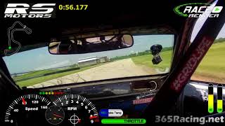 Mitsubishi Lancer Evolution Time Attack Record Lap at Autobahn Country Club