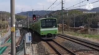 市場駅と高井田駅 201系と東加古川駅が吹っ切れた フル