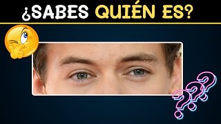 🤔Adivina el CANTANTE por sus OJOS 👀 | ¿Qué tal es tu MEMORIA VISUAL? | #quiztastico