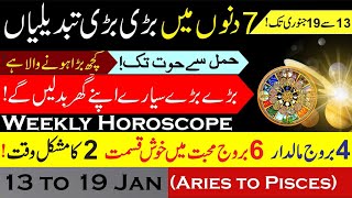 Weekly Horoscope 13 to 19 January, 2025, 6 Zodiac Signs Lucky in Love, 4 lucky on Money, Astrology