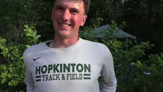 Div. 2 Championships: Hopkinton's  Sean Golembiewski sweeps hurdle events