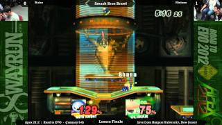 Apex 2012 - Brawl Singles: Nairo (Meta Knight) vs. Nietono (Olimar) LF