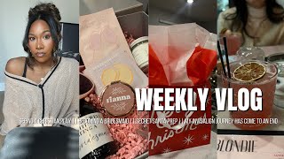 WEEKLY VLOG | INVISALIGN JOURNEY ENDS | I'M A BRIDESMAID | SECRET SANTA PREP | SEEING A SHOW \u0026 MORE