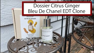 Dossier Citrus Ginger - Bleu De Chanel EDT Clone
