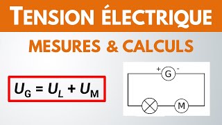 Tension électrique 💡 loi d'additivité | Collège | Physique-Chimie