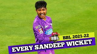 Sandeep Lamichhane all wickets in BBL 2021-22 ❣🇳🇵🏏
