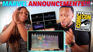 Marvel Phase 5 & 6 Announcement REACTION!!