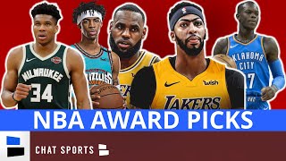 NBA Award Predictions: MVP, 6th Man, DPOY & Rookie Of The Year | Giannis, Ja Morant & Anthony Davis