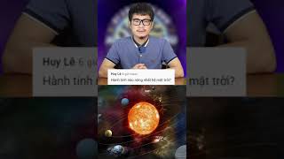 Hỏi đáp vui: Hành tinh nào 🌏 lớn nhất hệ Mặt Trời 🌞 #shorts