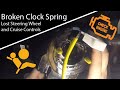 Broken Cruise Control and Entertainment Controls - 2014 Ford Explorer - Clock Spring Replacement