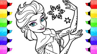 How To Draw FROZEN 2 for Kids | Elsa Anna From Frozen 2 Drawing | Disney Frozen Elsa Anna | FROZEN