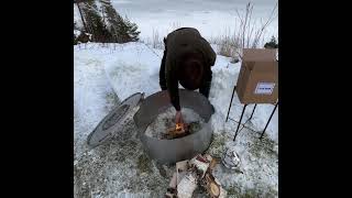 Lansering av Ved Värmlands egendesignade cylindergrill i rostfritt stål