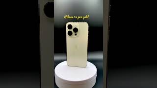 iPhone 14 pro gold