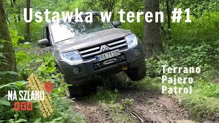 Ustawka w teren #1 - Terrano, Pajero 4 i Patrolem