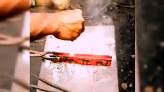 লোহা টেম্পারিং করা হয় কিভাবে How to tamper #iron #tamprice #hit #steel