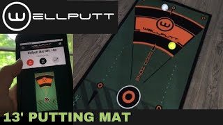 Wellputt Golf 13ft Putting Mat Training Aid