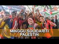 Pelajar sekolah, menteri berhimpun solidariti untuk warga Palestin