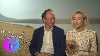 Saoirse Ronan On Chesil Beach Interview along with Author Ian McEwan