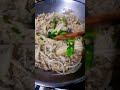 inoki mushrooms with pork 🍄🥩 เห็ดเข็มทองผัดหมูสับ food cooking thaifood foodlover streetfood