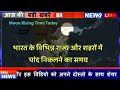 आज चन्द्रमा कितने बजे निकलेगा 17 january 2025 moon rise time aaj chand kab nikalega all over india