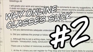 why online classes suck #2