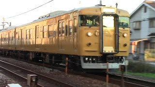 【山陽本線】JR西日本　地域色115系電車　オカD-10編成